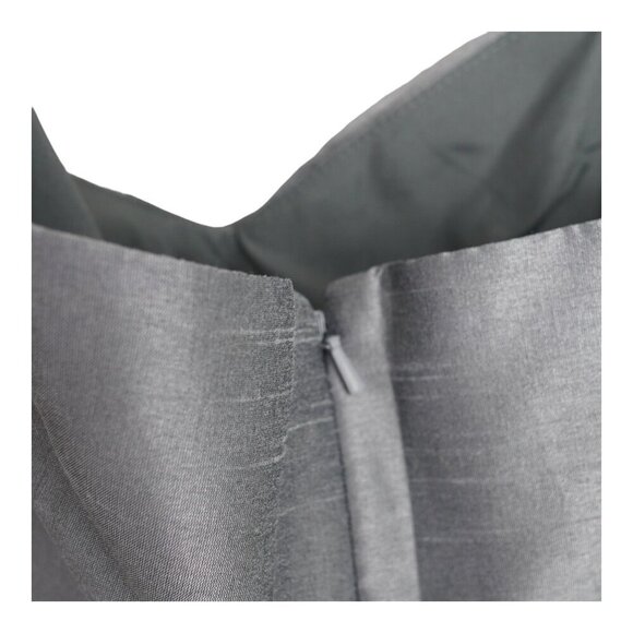 Alfred Sung Gray Strapless Wedding Bridesmaid Cocktail‎ Party Dress Size 10 - Picture 5 of 8